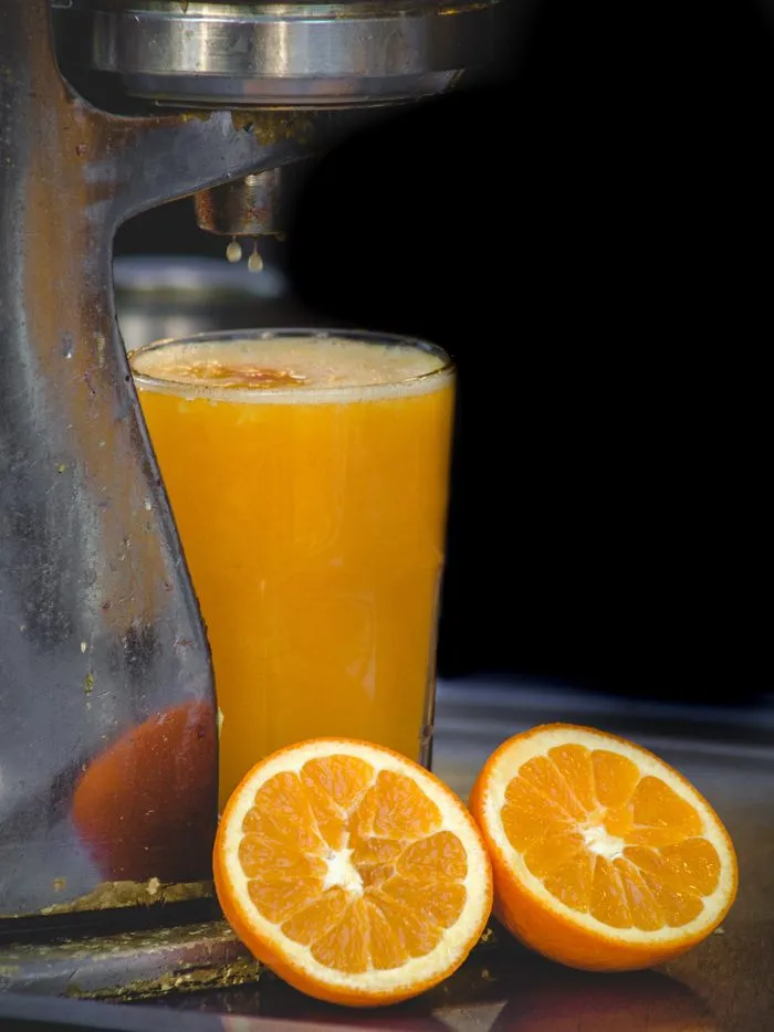 Foto Minuman Sachet Jeruk Peras